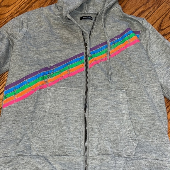 Revelation Girl’s Zip Up Hoodie Size L - Picture 2 of 5